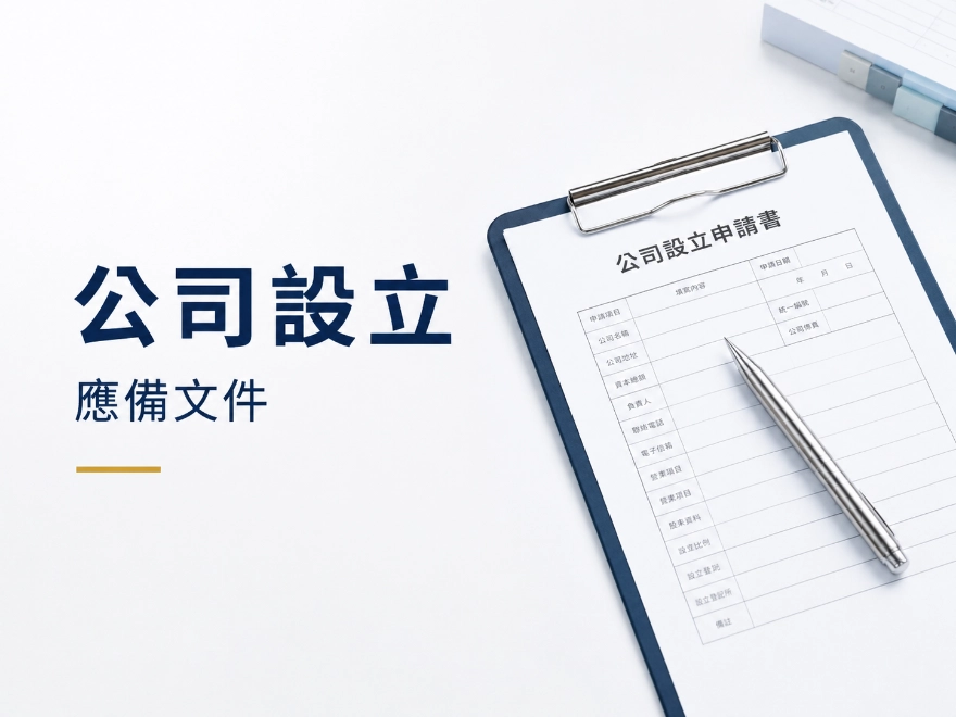 本所公司設立應備文件