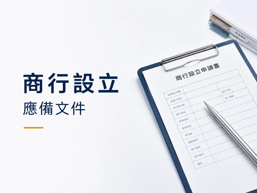本所商行設立應備文件